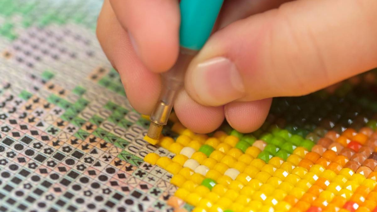 Mettez-vous à la broderie diamant !