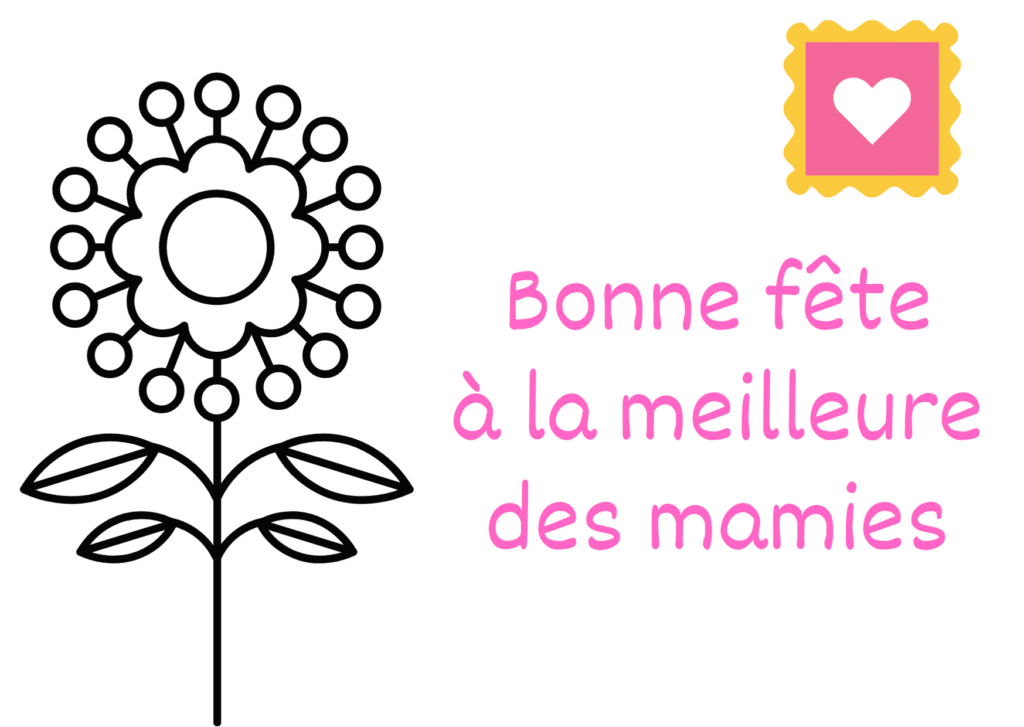 A Imprimer Pour La Fete Des Mamies Un Max D Idees