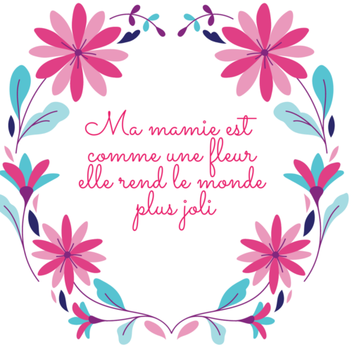 carte fête des mamies à imprimer gratuit