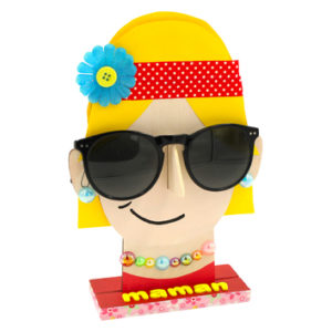 idée cadeau fête des mères à fabriquer porte lunette