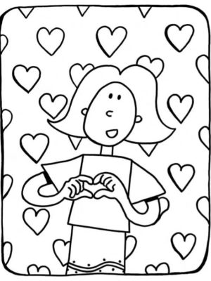 coloriage fête des mères à imprimer