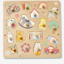 jeu montessori en bois puzzle enfant