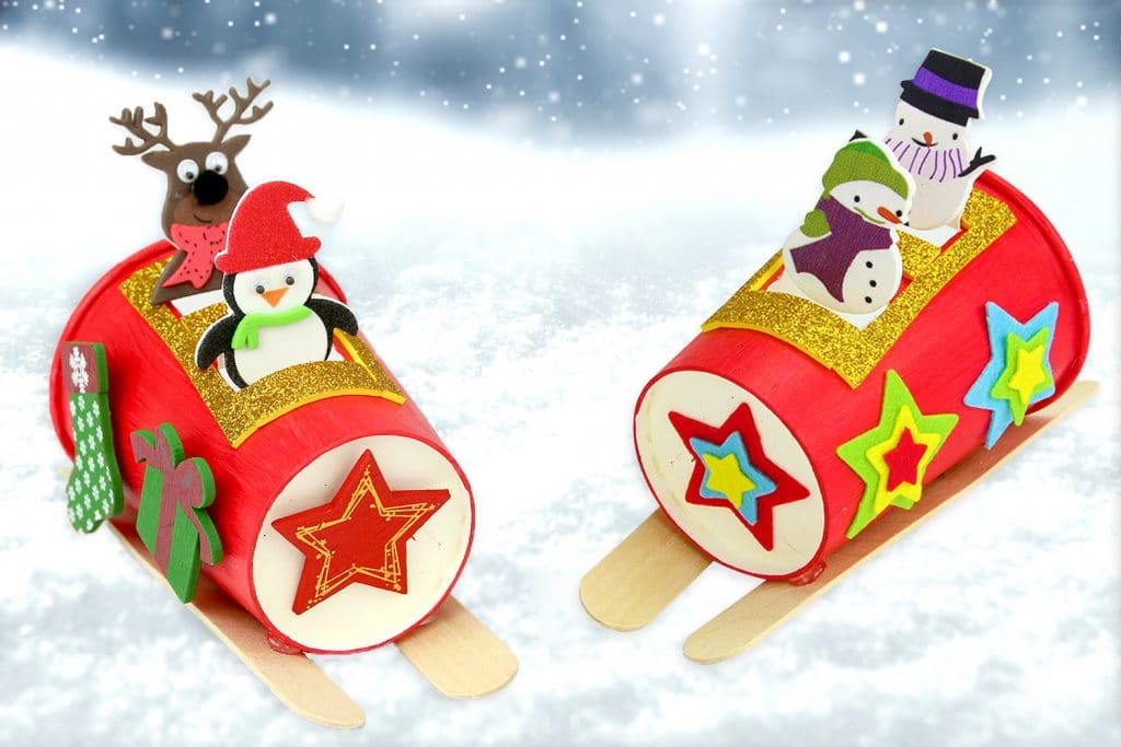 deco de noel avec gobelet