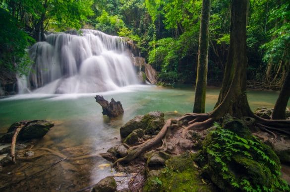 cascade naturelle pour détente
