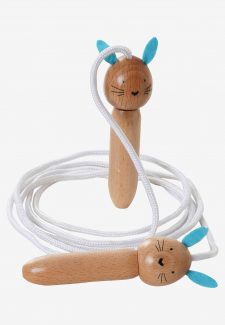 corde à sauter en bois jeu montessori