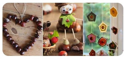bricolage avec marrons