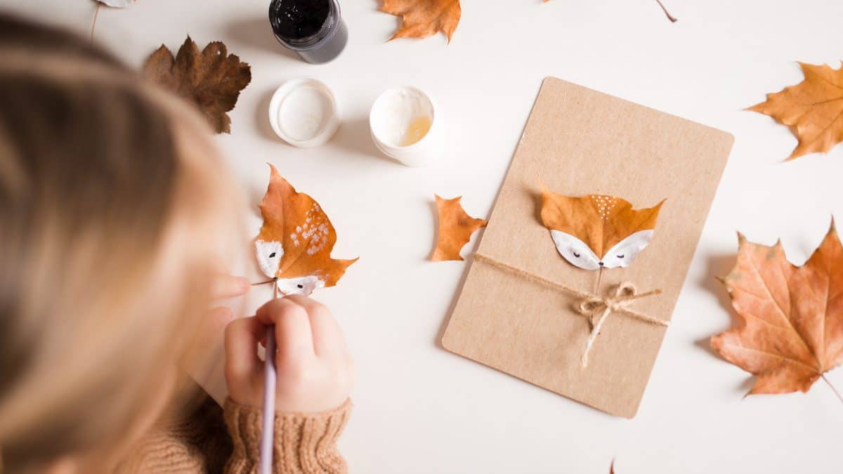 Les activités manuelles et le bricolage en automne